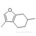 Βενζοφουράνιο, 4,5,6,7-τετραϋδρο-3,6-διμεθύλιο CAS 494-90-6